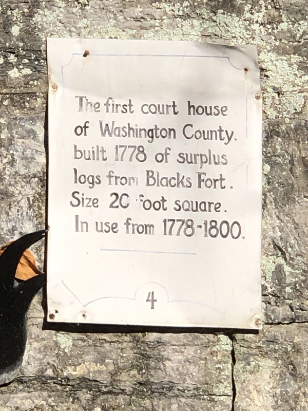 First Courthouse Marker